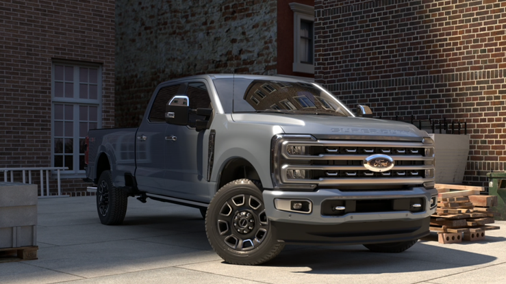 All New Ford Super Duty Front Sensing System